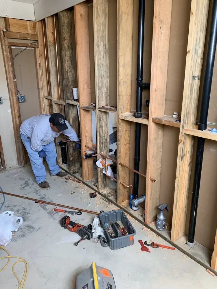 Commercial rough-in plumbing for Trenchless Sewer Repair in Levelland